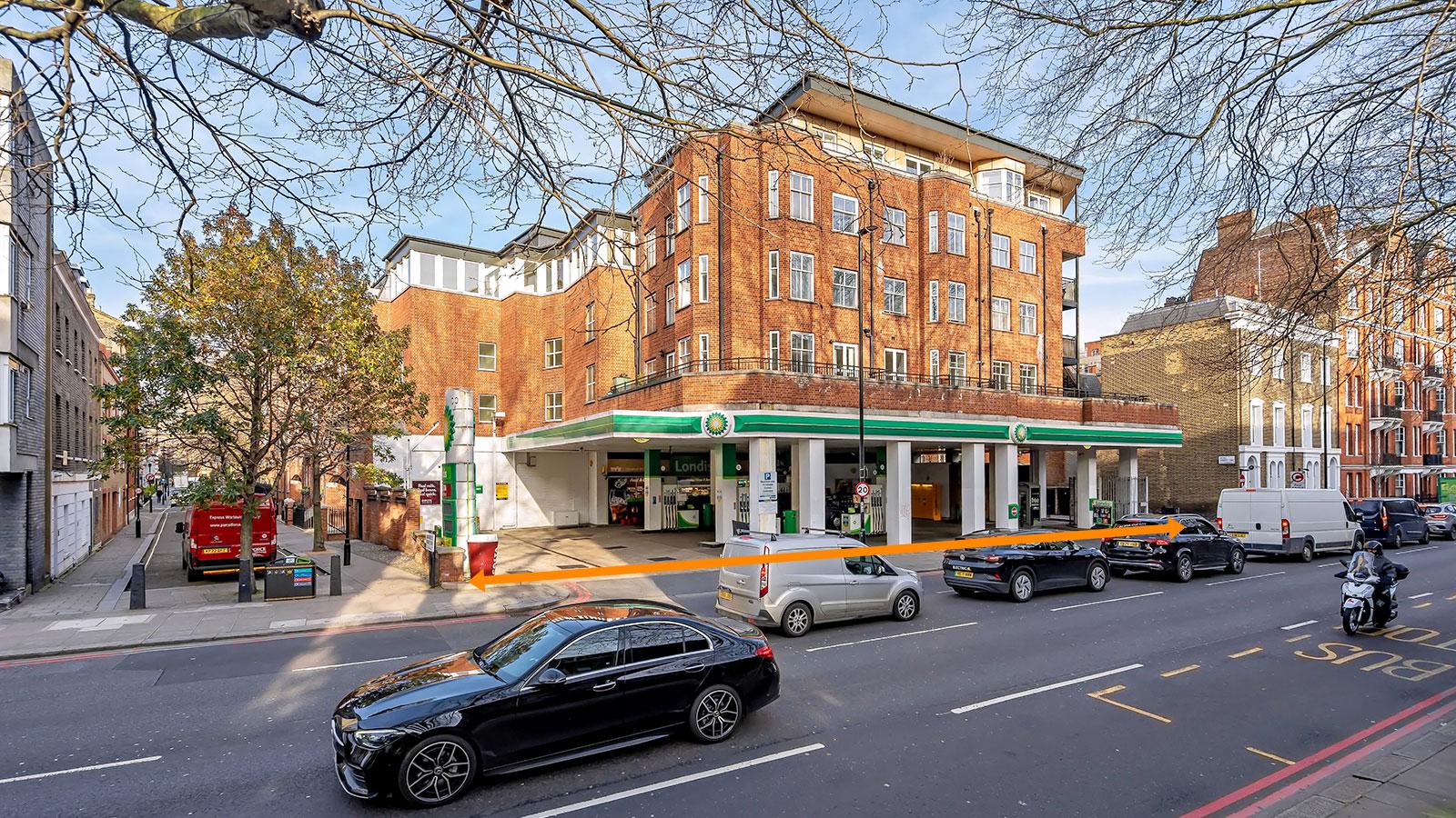 BP Filling Station<br>148-158 Vauxhall Bridge Road Pimlico<br>London<br>SW1V 2RE